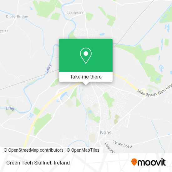 Green Tech Skillnet map