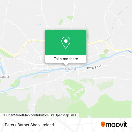 Peterk Barber Shop map