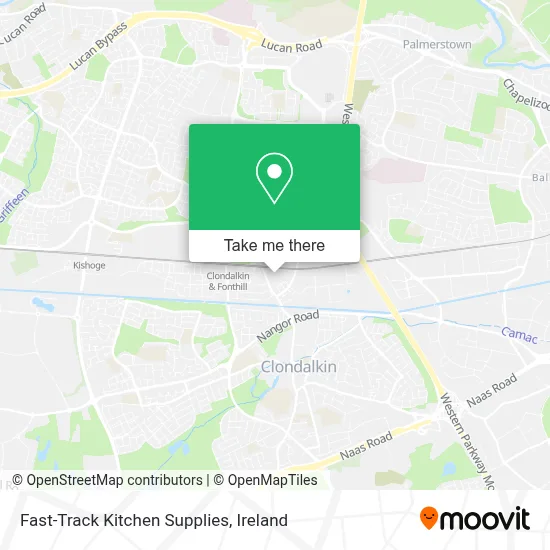 Fast-Track Kitchen Supplies map