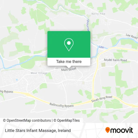 Little Stars Infant Massage map