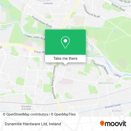 Dynamite Hardware Ltd map