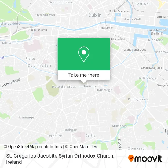 St. Gregorios Jacobite Syrian Orthodox Church map