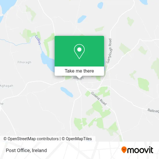 Post Office map