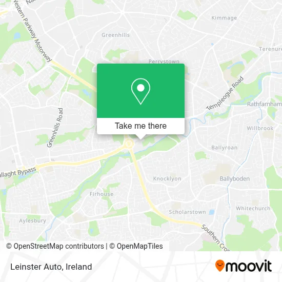 Leinster Auto map