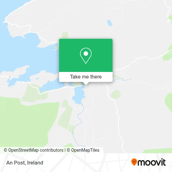 An Post map