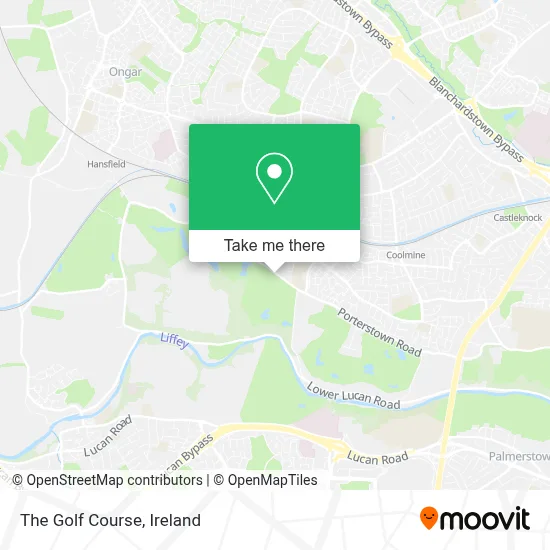 The Golf Course map
