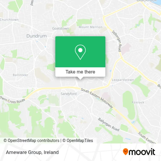 Ameware Group map