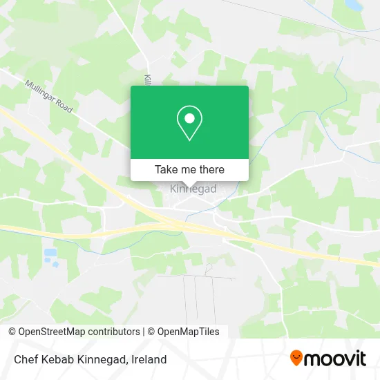 Chef Kebab Kinnegad map