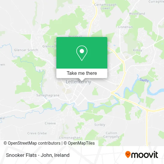 Snooker Flats - John map