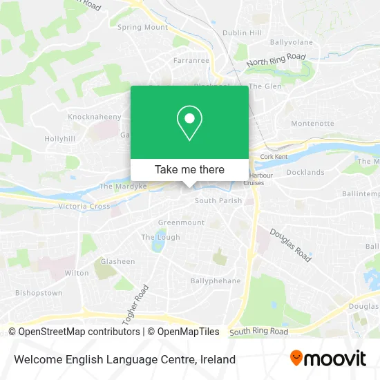 Welcome English Language Centre map