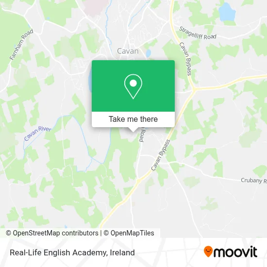 Real-Life English Academy map