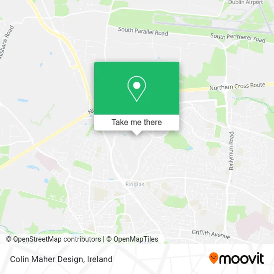 Colin Maher Design map