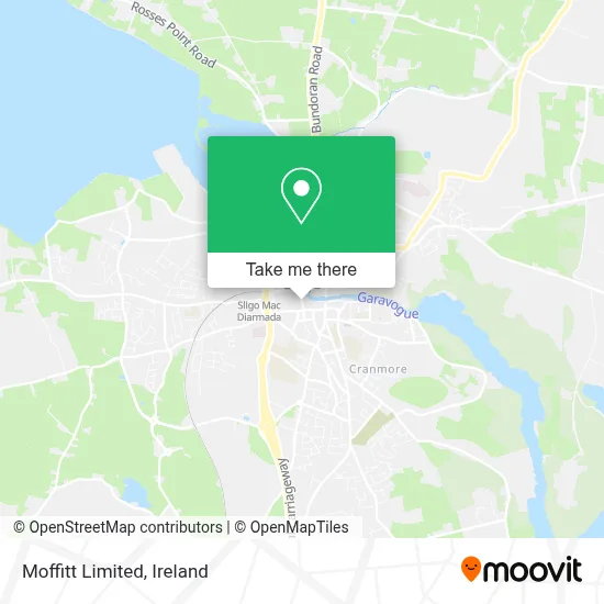 Moffitt Limited map