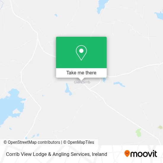 Corrib View Lodge & Angling Services map