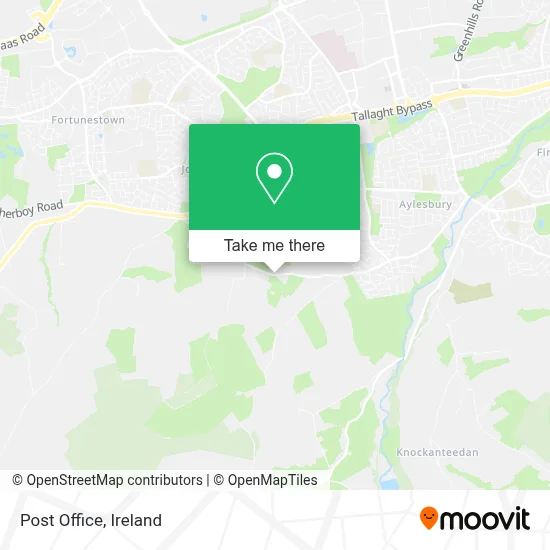 Post Office map