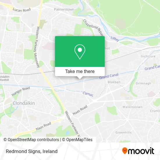 Redmond Signs map