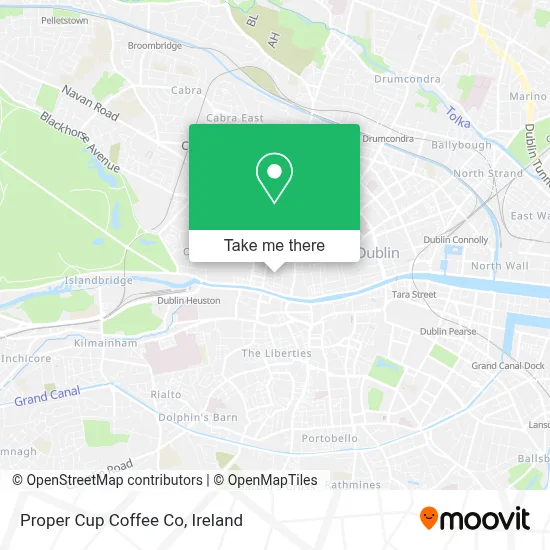 Proper Cup Coffee Co map