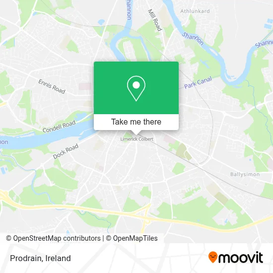 Prodrain map