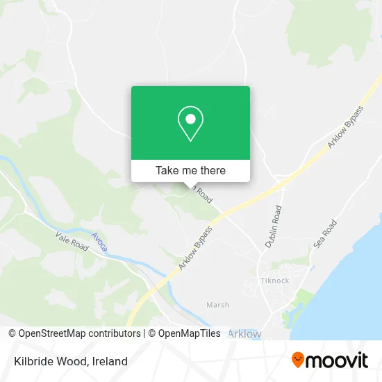 Kilbride Wood map