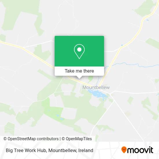 Big Tree Work Hub, Mountbellew map
