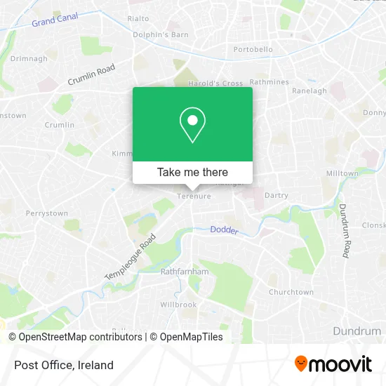 Post Office map