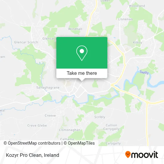 Kozyr Pro Clean map