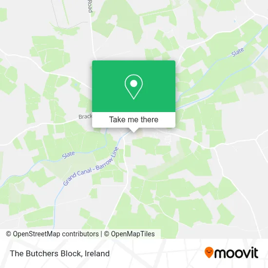 The Butchers Block map
