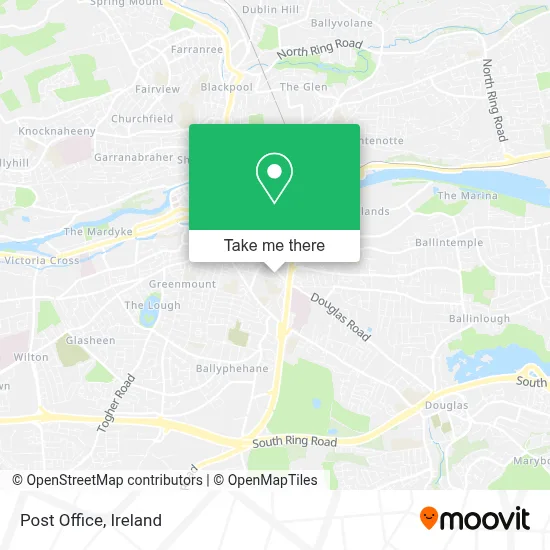 Post Office map