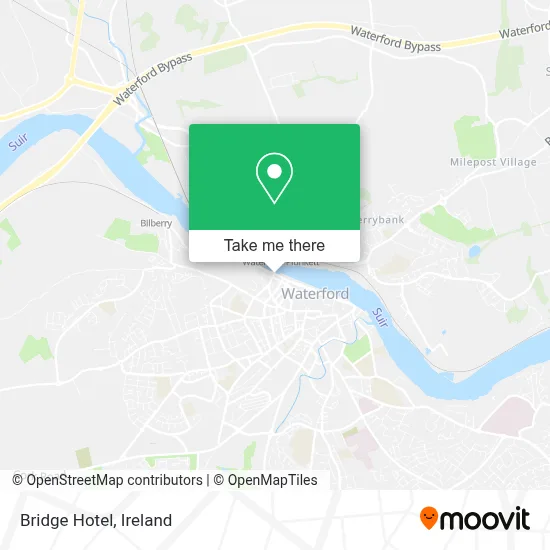 Bridge Hotel map