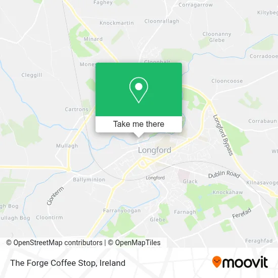 The Forge Coffee Stop map