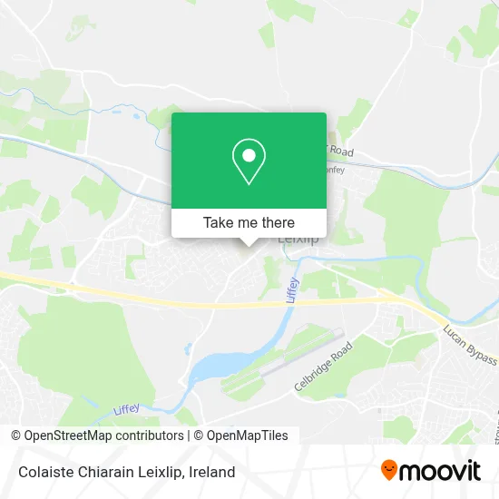Colaiste Chiarain Leixlip map