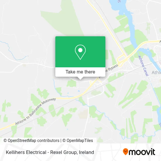 Kellihers Electrical - Rexel Group map