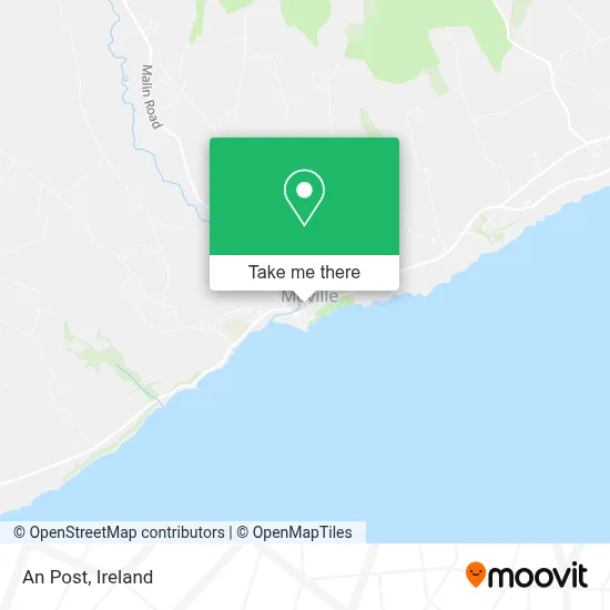 An Post map