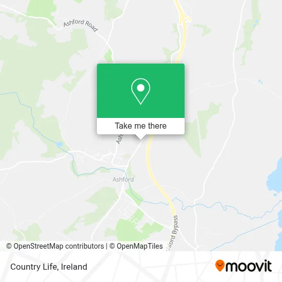 Country Life map
