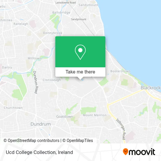 Ucd College Collection map