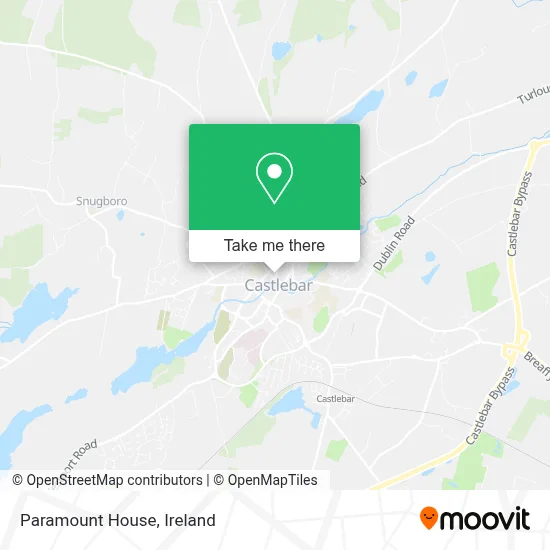 Paramount House map