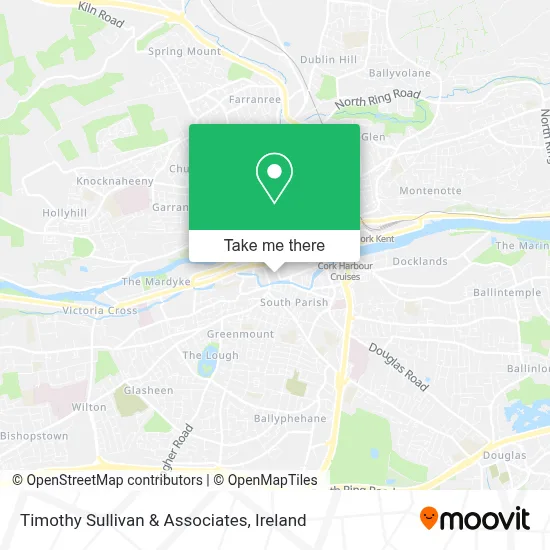 Timothy Sullivan & Associates map