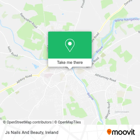 Js Nails And Beauty map