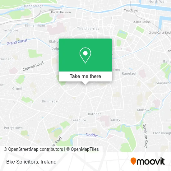 Bkc Solicitors map