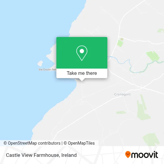 Castle View Farmhouse map