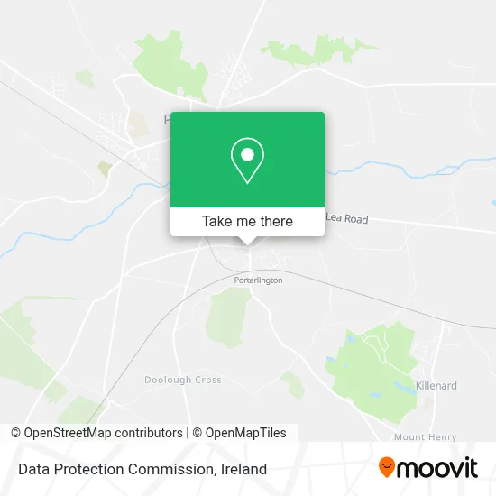 Data Protection Commission map
