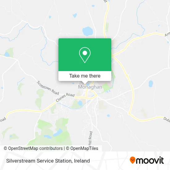 Silverstream Service Station map