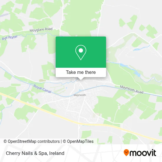 Cherry Nails & Spa map