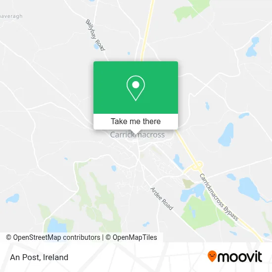 An Post map