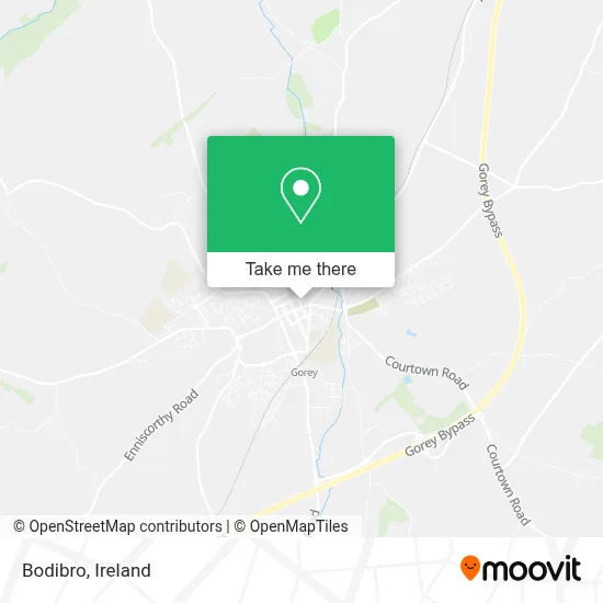 Bodibro map