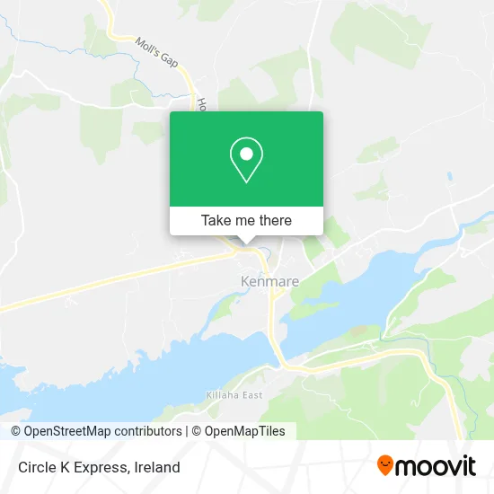 Circle K Express map