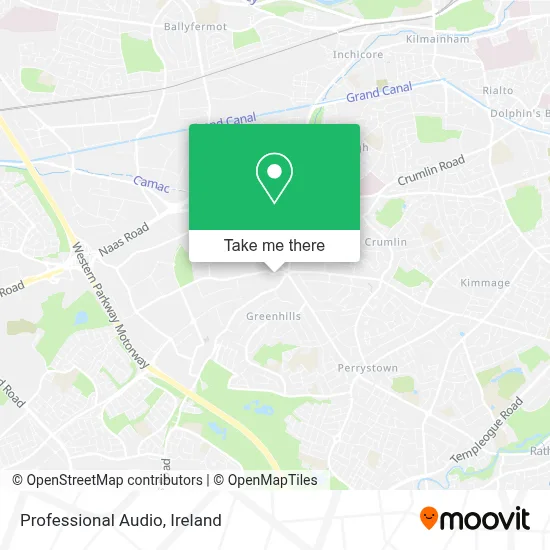 Professional Audio map