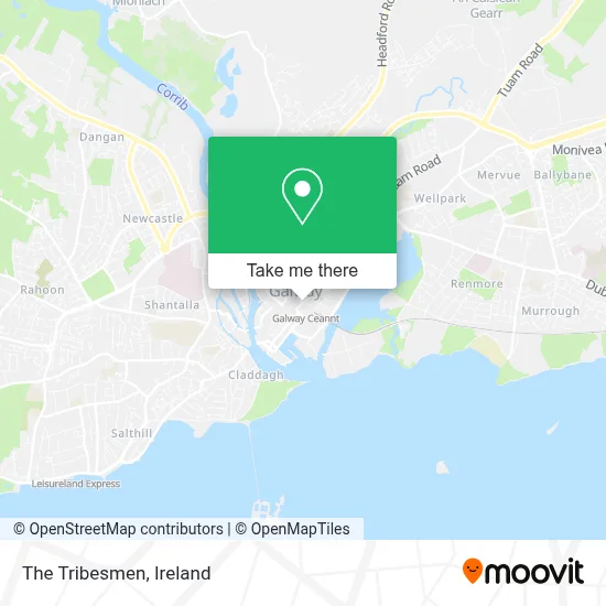 The Tribesmen map