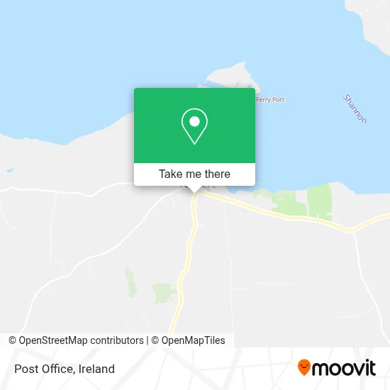 Post Office map