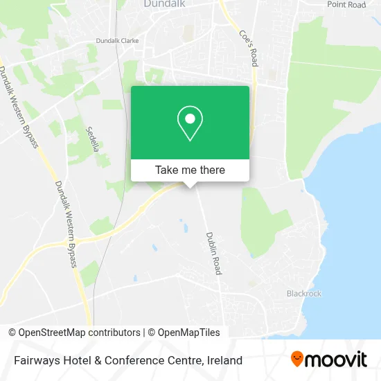 Fairways Hotel & Conference Centre map